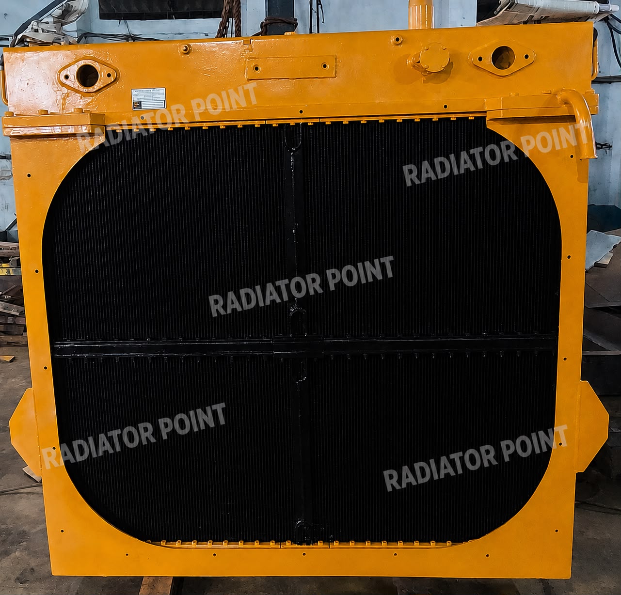 HD 785 Radiator Assembly (3) Dumpers by Radiator Point