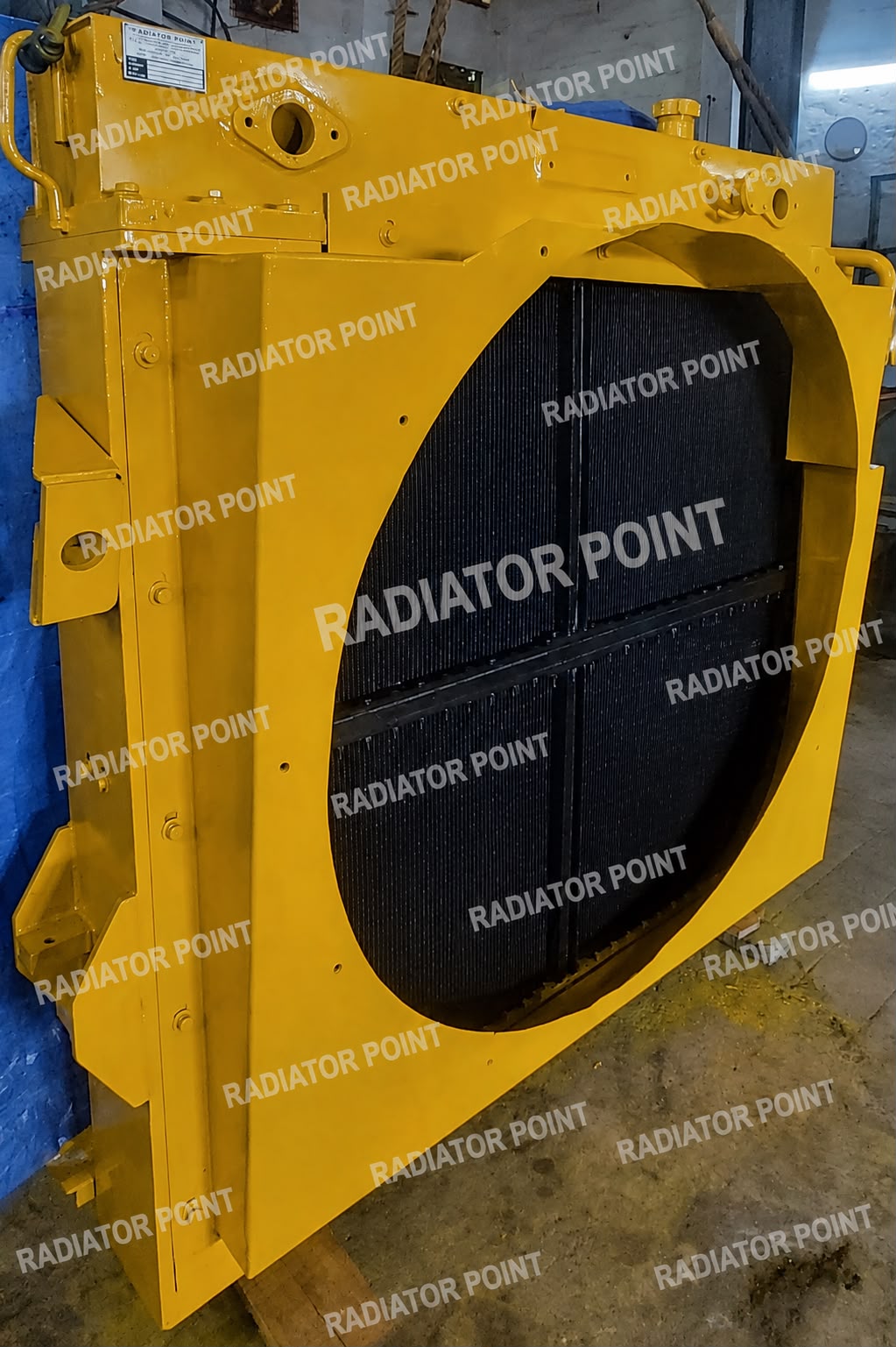 HD 785 Radiator Assembly Dumper Radiator Point