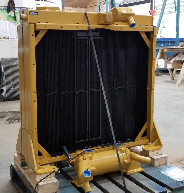 Industrial radiator assembly manufactured by Radiator Point