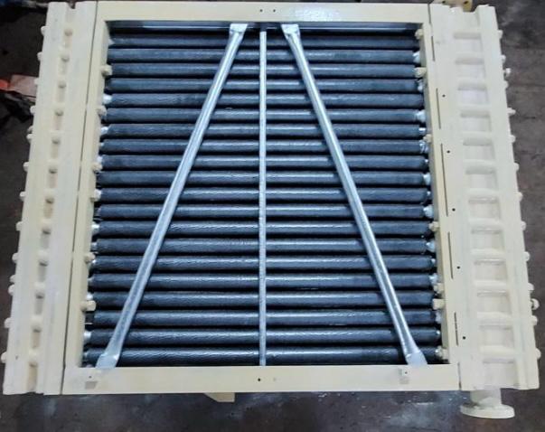 Radiator Point manufactured radiator core for industrial cooling